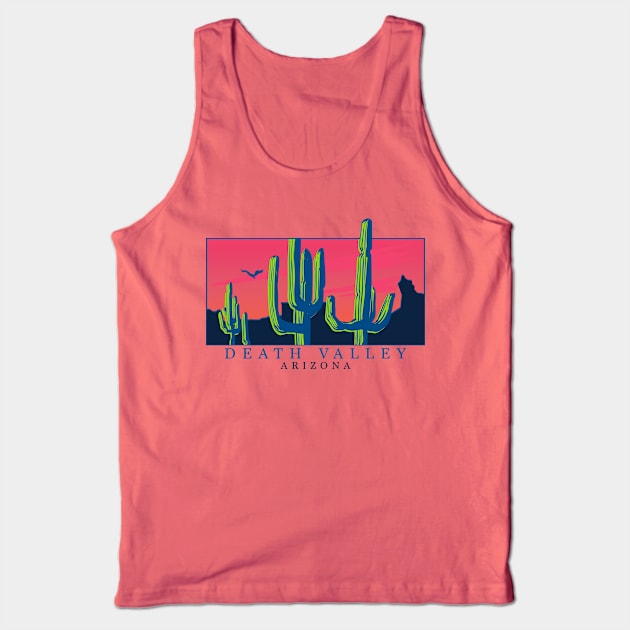 Death Valley Arizona Tank Top by FlaglerSupply